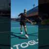 Unlock game success with the right warm-up 🔑 #tennis #tennislife #warmup