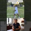 This homemade tennis court is too cool 😎 #tennis #tenniscourt #diy #tenniscoach