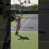 Forehand Compilation – Hubert Hurkacz Slow Motion Back View 1 #Shorts