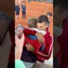 This Djokovic moment will melt your heart! ❤️ #tennis #Djokovic #tennisfans