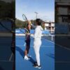 This simple tip will fix your serve 👌 #tennis #tennisfans #tennisserve