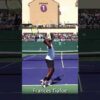 Frances Tiafoe Serve – Slow Motion #shortsb