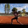 Backhands with Andrea and Mia