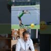 The weirdest serve ever seen… and it works! 😲 #tennis #tennisserve #tenniscoach