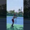 The perfect combination of martial arts and tennis 🥋😲 #tennisfan #tennis #forehand #tennisplayer