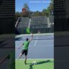 Have you ever seen anything as weird as this serve technique? 😱 #tennis #tennisserve #tennisfan