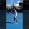 Novak Djokovic Backhand Slice | Up Close Slow Motion