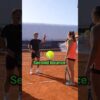 Pay attention to the 2nd bounce 👀🎾 #tennis #tenniscoach #tennisserve #tennistips