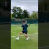 The most impressive slice backhand I’ve seen—On grass! 🌿🎾 #tennis #slice #backhand #dimitrov