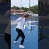 Hack your weight shift in 3 moves! ﻿﻿﻿﻿😎﻿﻿﻿﻿🎾 #tennis #tennistips #tenniscoach #forehand