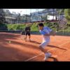Backhand work with Javier Degreef