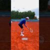 This guy’s trickshot game is unreal! 😱🎾 #tennis #trickshots #tennispassion #tennisfan #tennisplayer