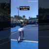 The hardest tennis drill you’ll try! 😱 #tennis #tennisdrills #tennisplayer #tennislife
