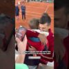 This is why everyone loves Djokovic! ❤️🥹 #djokovic #tennispro #tennisfans #tennis #tennisplayer