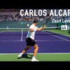 Carlos Alcaraz | Up Close Practice 💪Bigger & Stronger [2025 IW]