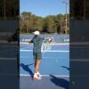 That’s exactly how you should do it! 🎯🎾 #tennis #Tennisserve #tenniscoach #servetips