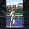 Mirra Andreeva – The Lovely Rising Star 2 #mirraandreeva #indianwells2025 #slowmotennis