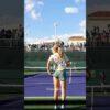 Mirra Andreeva – The Lovely Rising Star 4 #mirraandreeva #indianwells2025 #slowmotennis