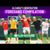 Alcaraz’s Generation – Forehand Compilation [4K Slow-motion]