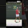 Jakub Mensik – Alcaraz’s Generation Forehand Compilation1  #Shorts