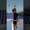 This kid’s backhand is straight out of a highlight reel 💥 #tennis #tenniscoach #sports #tenniskids