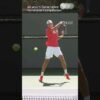 Jakub Mensik – Alcaraz’s Generation Forehand Compilation2  #Shorts