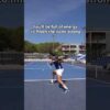 IMPORTANT TIP IF YOU DON’T WANT TO RUN TOO MUCH #tennis #tenniscoach #tennistips #tennisfun