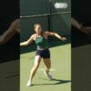 Marta Kostyuk | Forehand & Backhand Slowmotion #Shorts