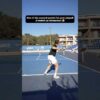 One of the craziest points I’ve ever played! #tennis #tenniscoach #tennispoint