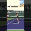 Marta Kostyuk | Backhand Up Close Practice #Shorts