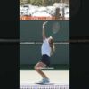 Mirra Andreeva Serve Slow-motion #slowmotion #tennis #serve #mirraandreeva