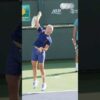 Iga Swiatek Serve  Slow-motion #slowmotion #tennis #serve #igaswiatek wiatek