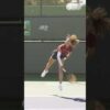 Zheng Qinwen Serve Slow-motion #slowmotion #tennis #serve #zhengqinwen