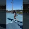 🔥 Maximize your serve! Turning away helps generate more power and control.