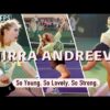 Mirra Andreeva Practising Calmly… Days Before Making History (4K)