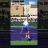Novak Djokovic | Serve Slow motion 2 [Back View] #shorts