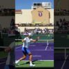 Novak Djokovic | Forehand Slow motion 2 [Back View] #shorts