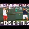 Mensik × Fils | Next Gen Power Tennis in Slow Motion [4K]