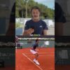 Nobody has a perfect footw…. Oh, you should have a look at this video of Roger Federer. #tennis
