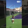 Carlos Alcaraz | World No.1 Up Close Court Level (Backhand)