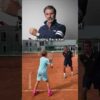 The best exercice to understand the distance in tennis! #tenniscoach