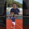Roger Federer footwork is amazing! #tennis