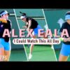 Just Alex Eala Practising… Can’t Stop Watching (4K)