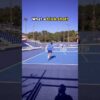 What a trickshot! #tennis #tenniscoach
