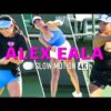 Just Alex Eala Slow motion… Can’t Stop Watching (4K)