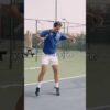 Return like Novak Djokovic! #tennis #tenniscoach