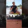 This child is playing tennis at just 5 years old!  #tennis #tenniscoach
