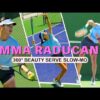 Emma Raducanu Slow motion Serve… Can’t Stop Watching (4K)