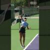 Emma Raducanu Serve Slow motion [Side view]