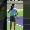 Emma Raducanu Forehand Slow motion shorts